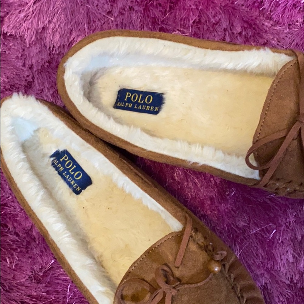 Ralph Lauren Markel Brown Mocassins